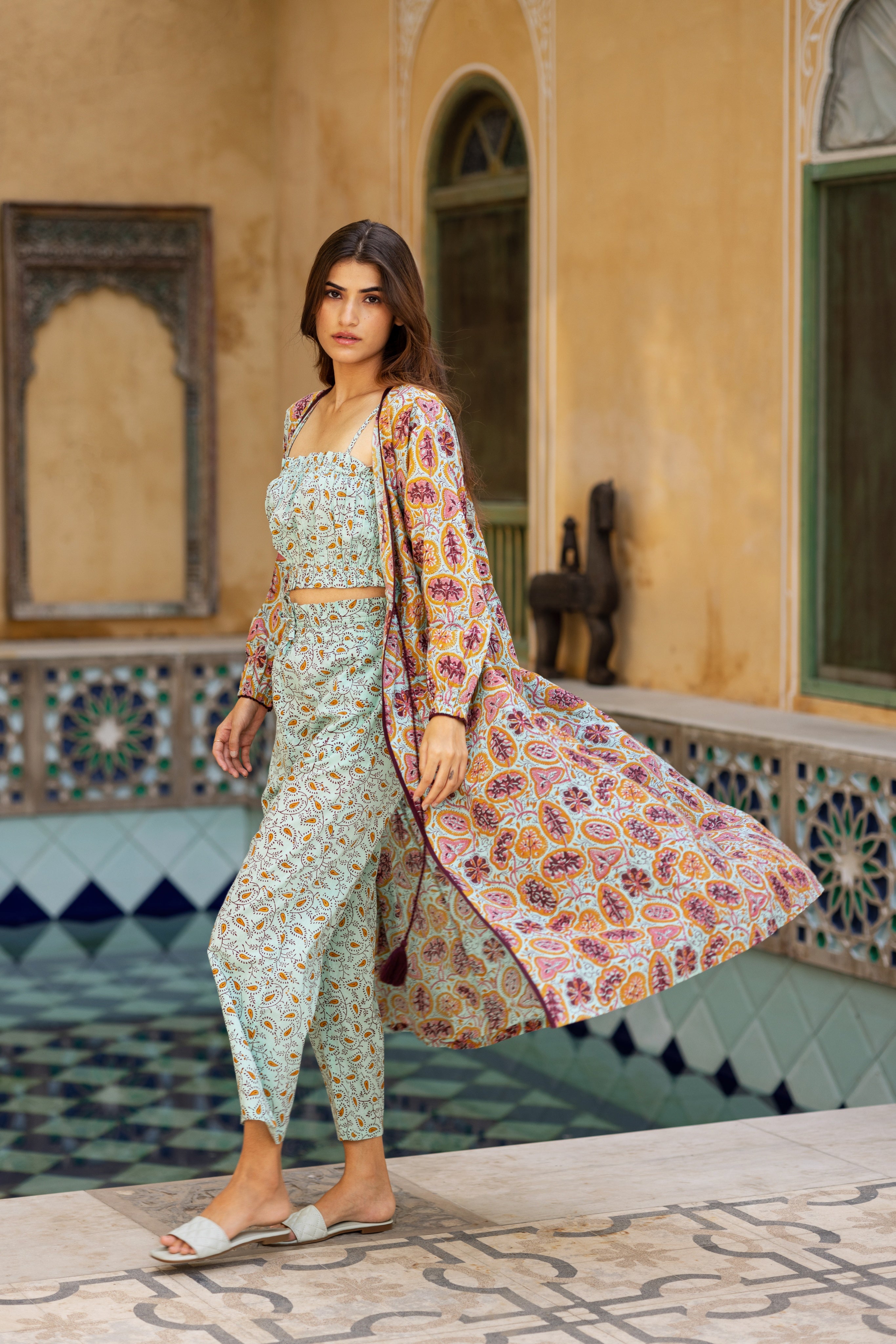 Isla Sleepwear and Loungewear Beautiful Sleepwear Set Crop